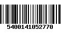 Código de Barras 5400141052770