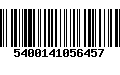 Código de Barras 5400141056457