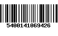 Código de Barras 5400141069426