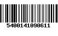 Código de Barras 5400141090611