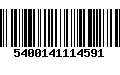 Código de Barras 5400141114591