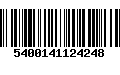 Código de Barras 5400141124248