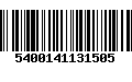 Código de Barras 5400141131505