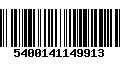 Código de Barras 5400141149913