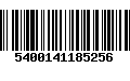 Código de Barras 5400141185256