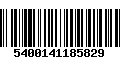 Código de Barras 5400141185829