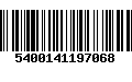 Código de Barras 5400141197068