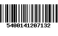 Código de Barras 5400141207132