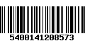 Código de Barras 5400141208573