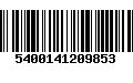 Código de Barras 5400141209853