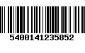 Código de Barras 5400141235852