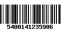 Código de Barras 5400141235906