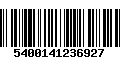 Código de Barras 5400141236927