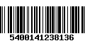 Código de Barras 5400141238136