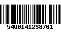 Código de Barras 5400141238761