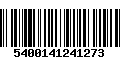 Código de Barras 5400141241273