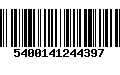 Código de Barras 5400141244397