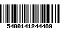 Código de Barras 5400141244489