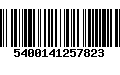 Código de Barras 5400141257823