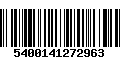 Código de Barras 5400141272963