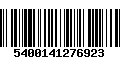 Código de Barras 5400141276923