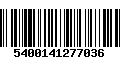 Código de Barras 5400141277036