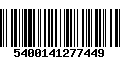 Código de Barras 5400141277449