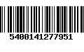 Código de Barras 5400141277951