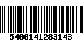 Código de Barras 5400141283143