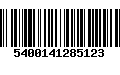 Código de Barras 5400141285123