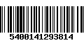 Código de Barras 5400141293814