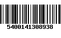 Código de Barras 5400141308938