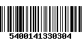 Código de Barras 5400141330304