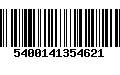 Código de Barras 5400141354621