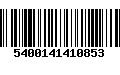 Código de Barras 5400141410853