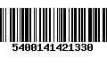 Código de Barras 5400141421330