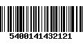 Código de Barras 5400141432121