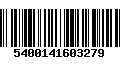 Código de Barras 5400141603279