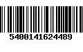 Código de Barras 5400141624489