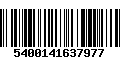 Código de Barras 5400141637977