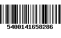 Código de Barras 5400141658286