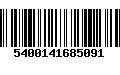 Código de Barras 5400141685091