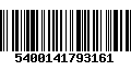 Código de Barras 5400141793161