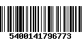 Código de Barras 5400141796773