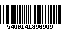 Código de Barras 5400141896909