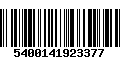 Código de Barras 5400141923377