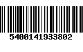 Código de Barras 5400141933802