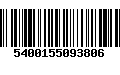 Código de Barras 5400155093806