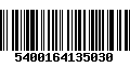 Código de Barras 5400164135030