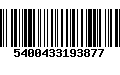 Código de Barras 5400433193877